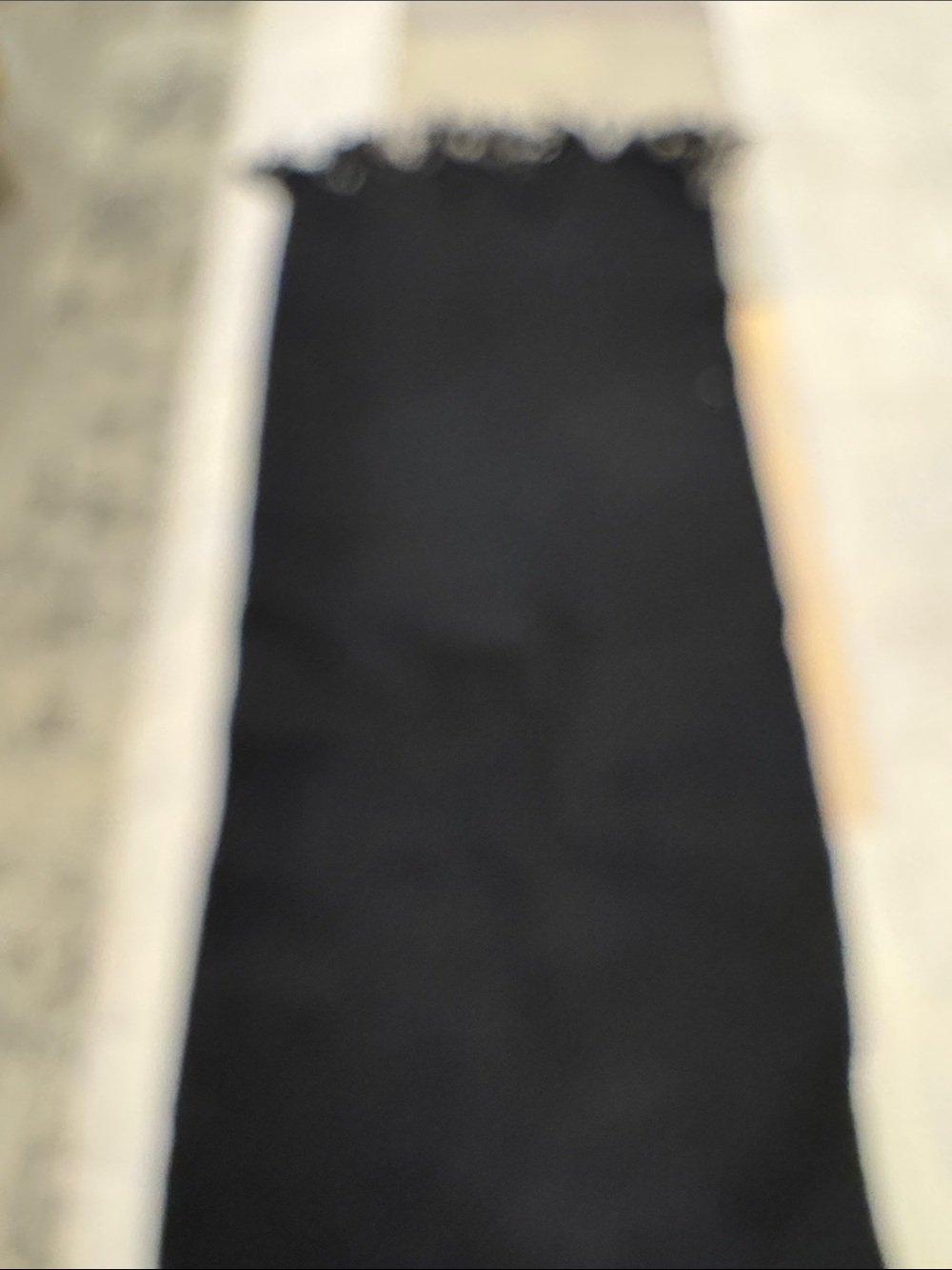 Elegant Black Women's Scarf - Lightweight Everyday Wrap